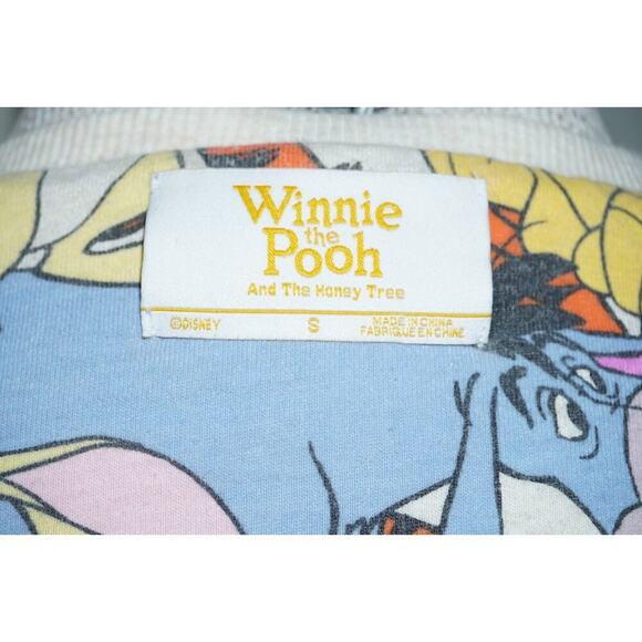 Vintage Winnie the Pooh Reversible Sweatshirt Size S – All-Over Print & "Silly O - Picture 13 of 15